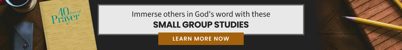 Immerse others in God's word with these small group studies