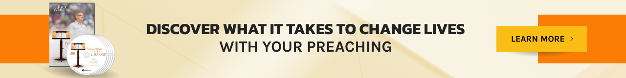 Discover what it takes to change lives with your preaching